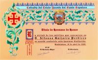 Diploma Alfonso Guijarro Perdices